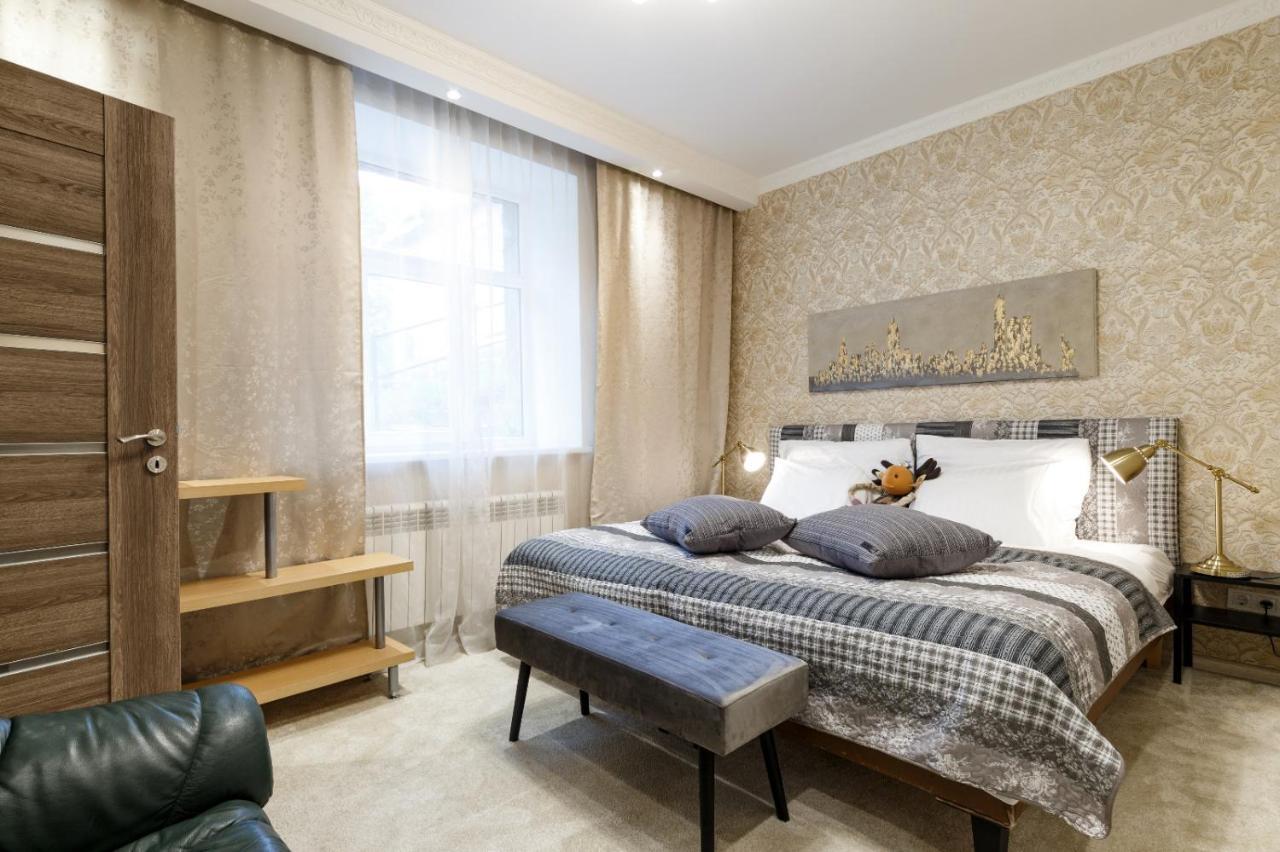 Parkcosylux Two Bedrooms Apart Free Parking ريغا المظهر الخارجي الصورة