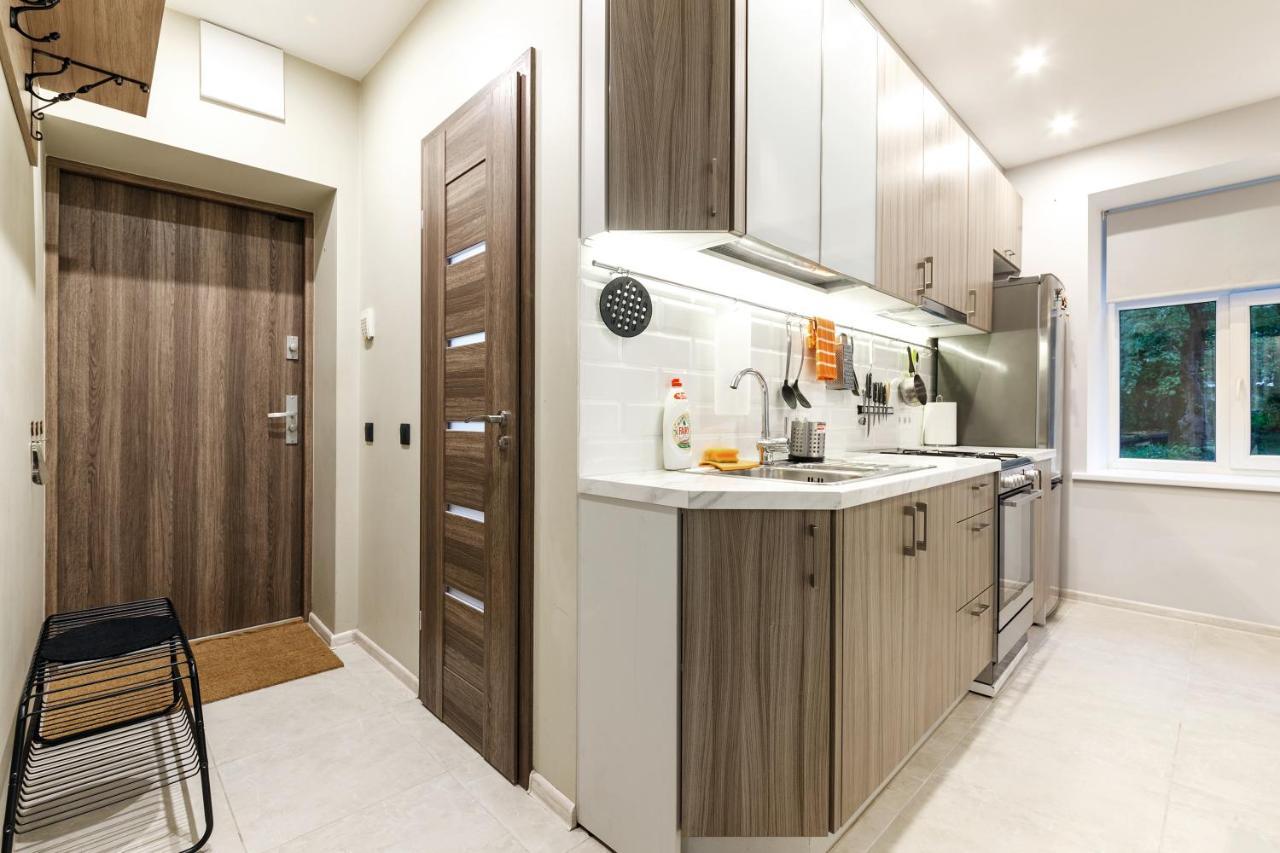 Parkcosylux Two Bedrooms Apart Free Parking ريغا المظهر الخارجي الصورة
